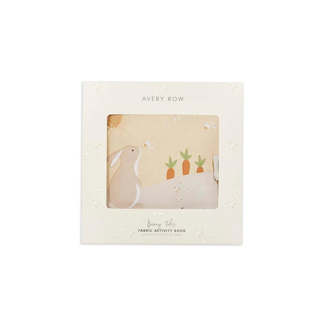 Avery Row Baby Fabric Book - Bunny Tales