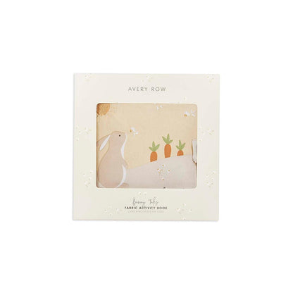 Avery Row Baby Fabric Book - Bunny Tales