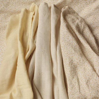 Avery Row Muslin Squares - 3 Pack - Wild Chamomile
