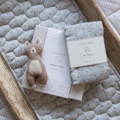 Avery Row Swaddle & Cuddle Gift Set - Nature Trail