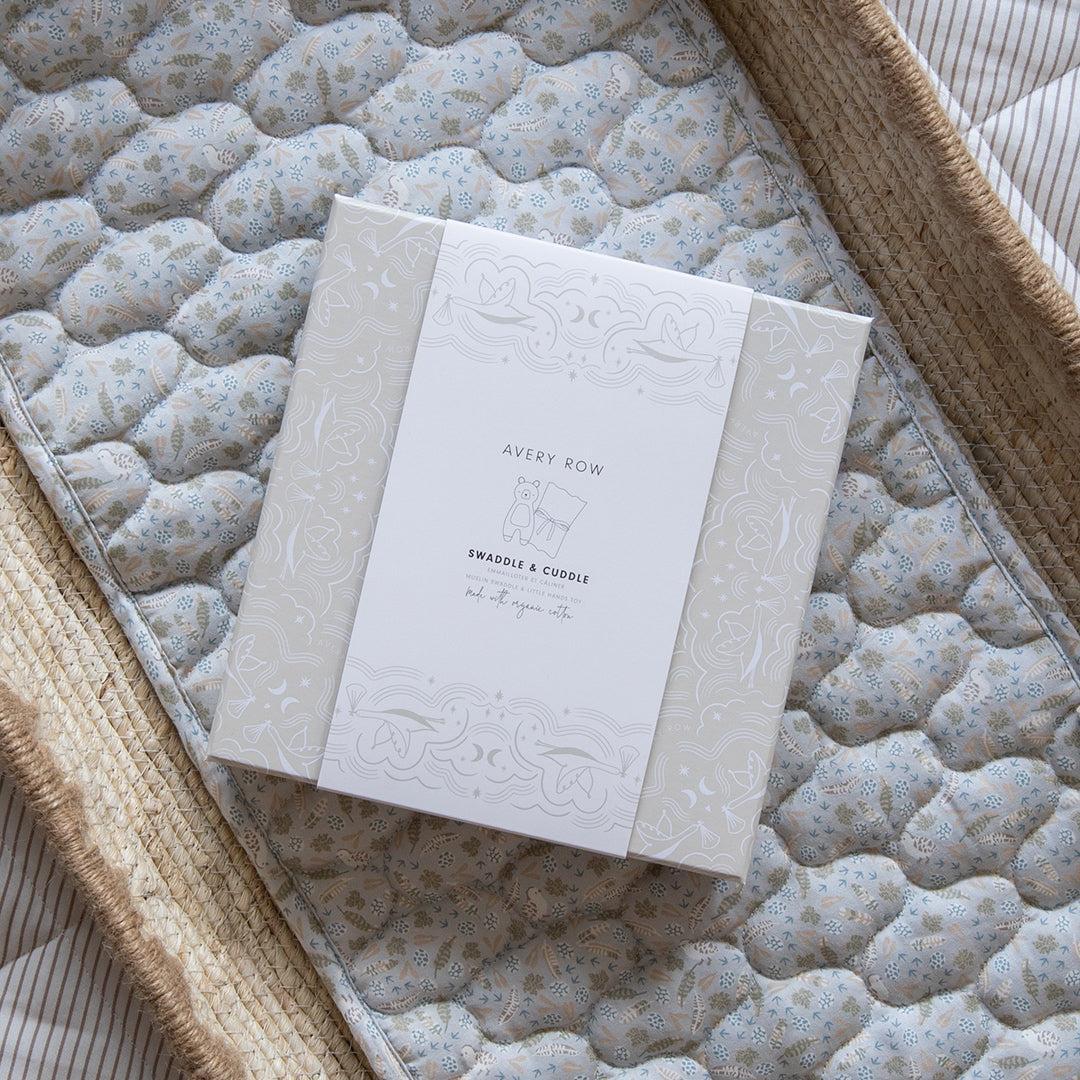 Avery Row Swaddle & Cuddle Gift Set - Nature Trail