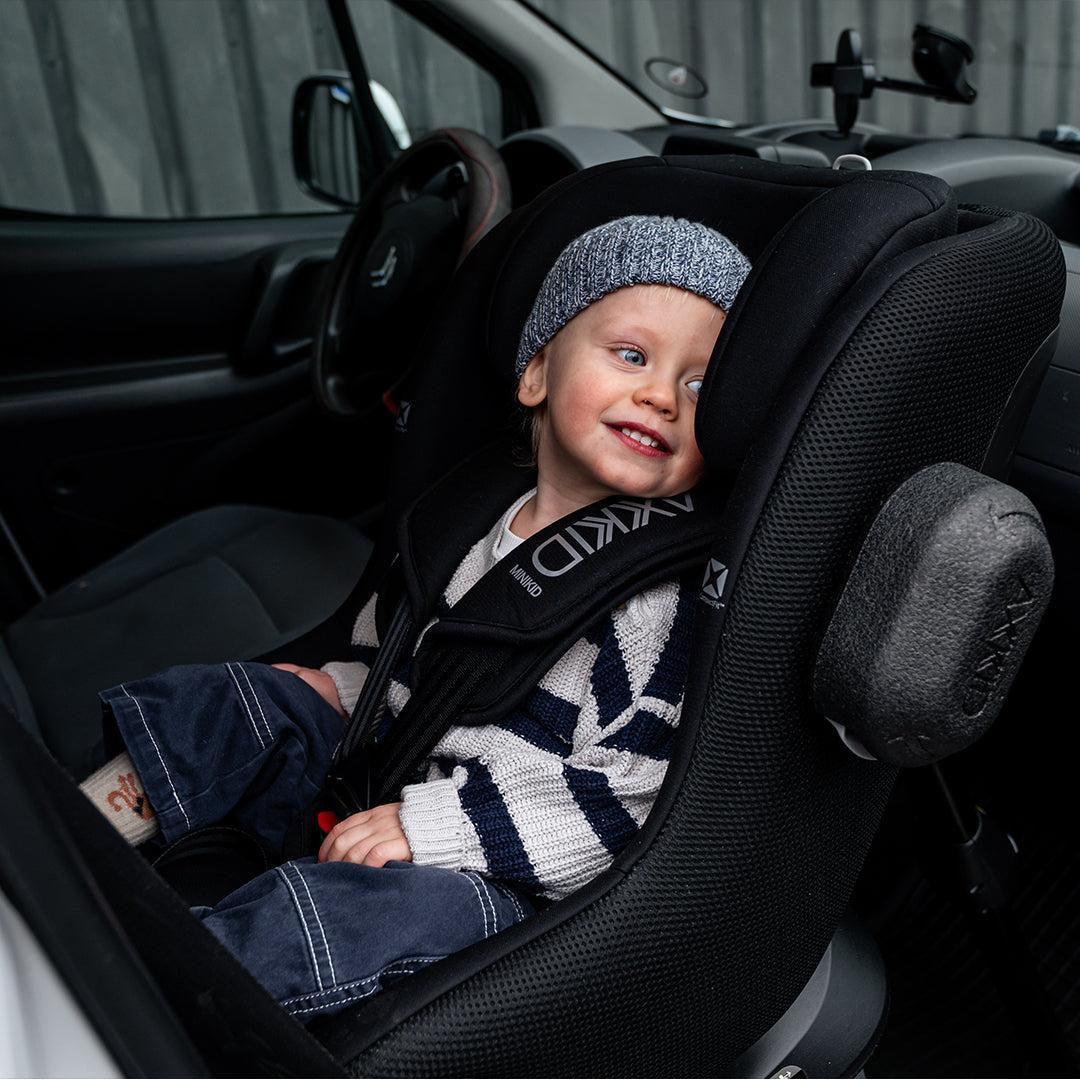 Axkid Minikid CORE Car Seat - Coastal Storm Black
