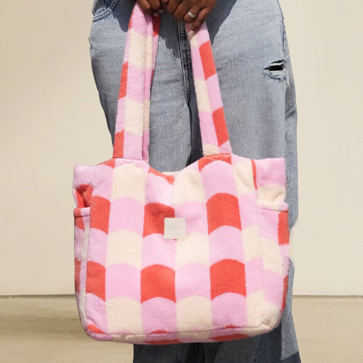 Cherry Blossom Towel Tote bag