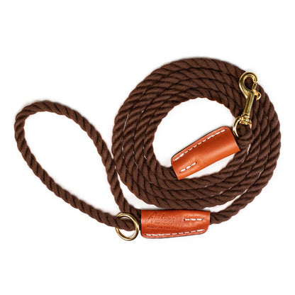 Auburn Leathercrafters - Cotton Rope Leash - Snap