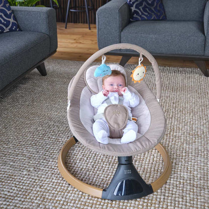 Bababing Automatic Hub 2 Baby Swing - Beige