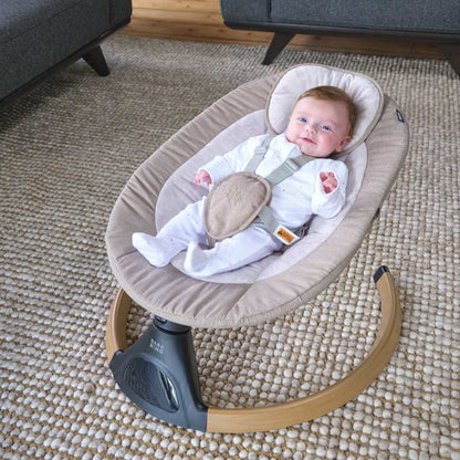 Bababing Automatic Hub 2 Baby Swing - Beige