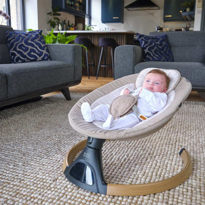Bababing Automatic Hub 2 Baby Swing - Beige