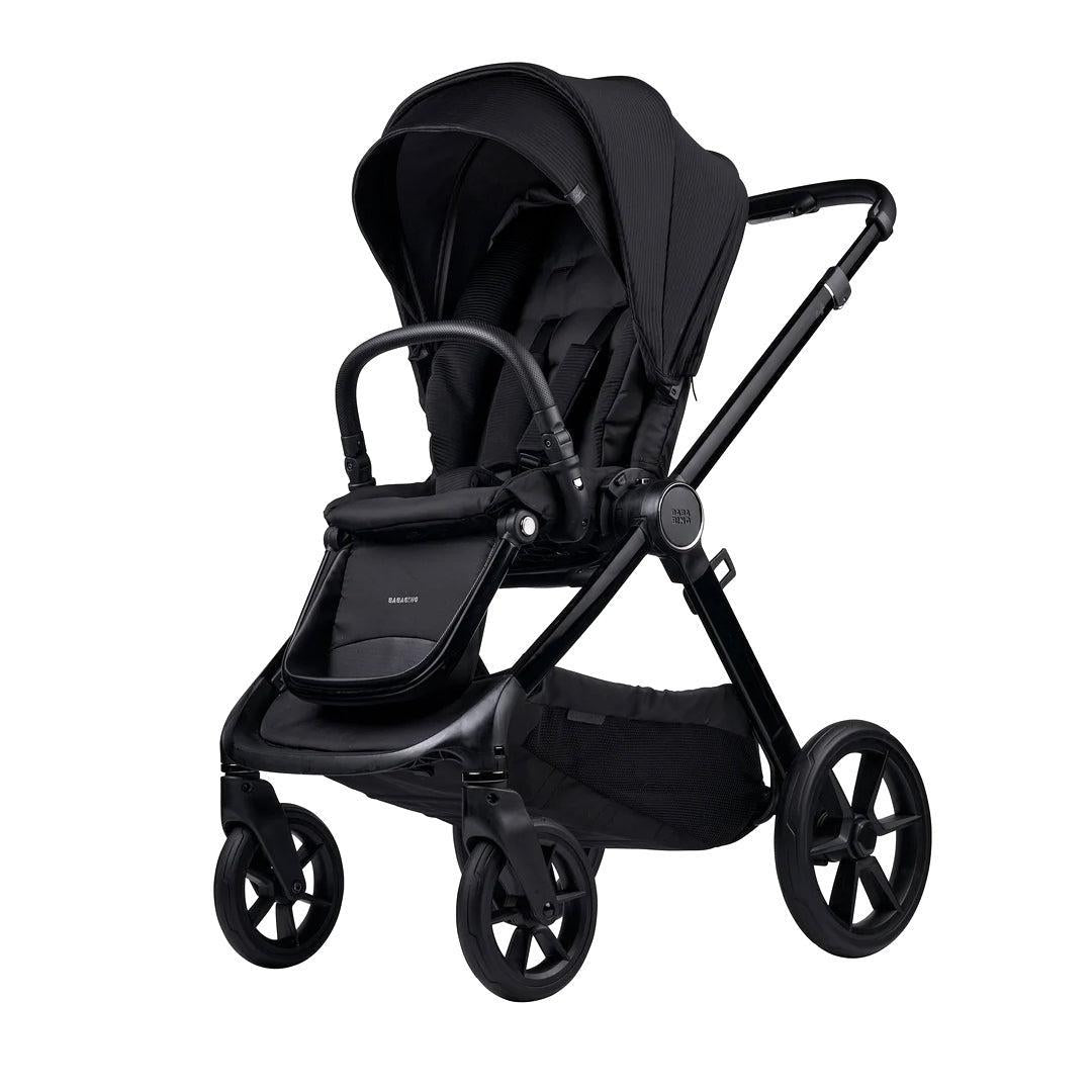 Bababing Raffi MKII Pushchair & Carrycot - Satin Black