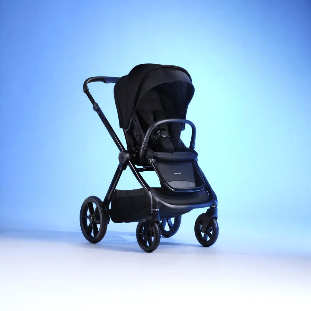 Bababing Raffi MKII Pushchair & Carrycot - Satin Black