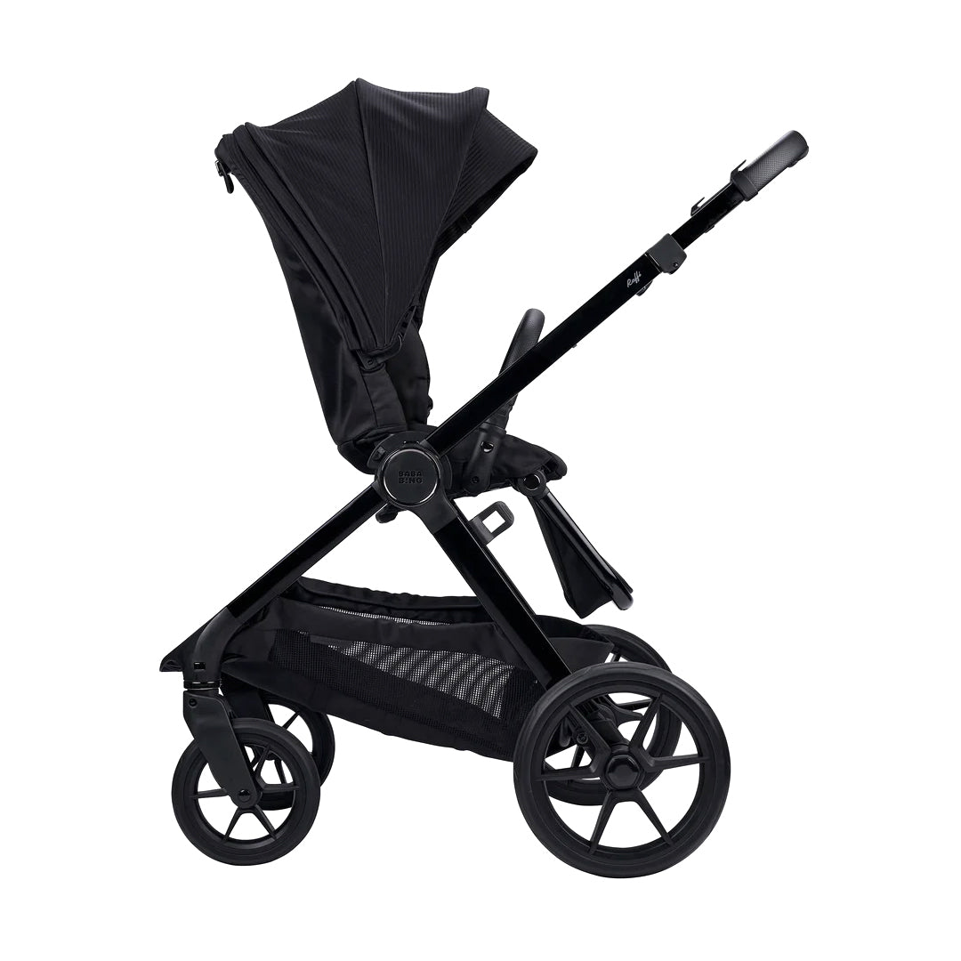 Bababing Raffi MKII Pushchair & Carrycot - Satin Black
