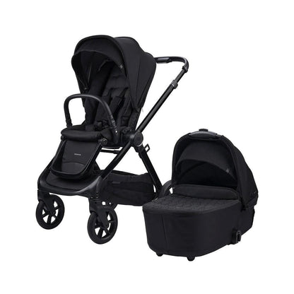 Bababing Raffi MKII Pushchair & Carrycot - Satin Black