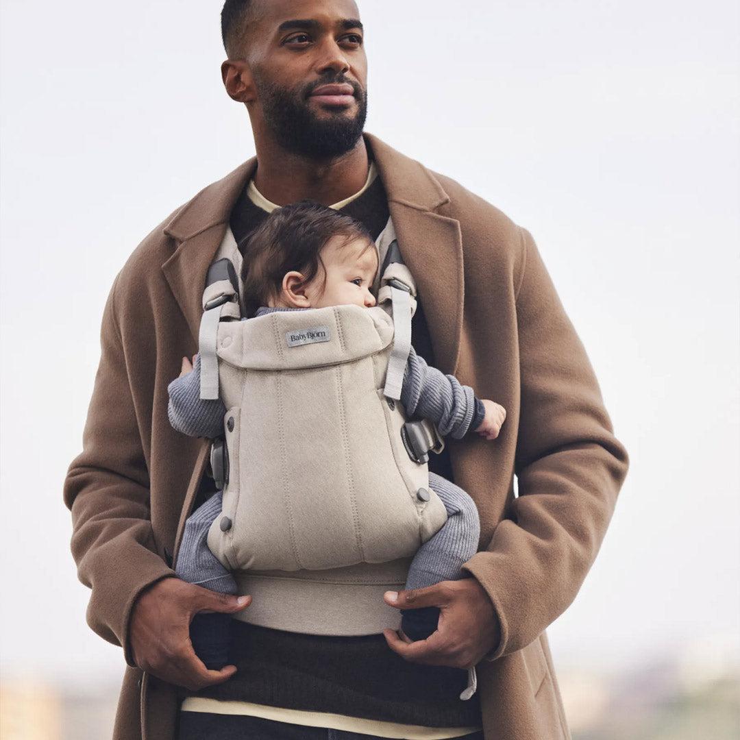 BabyBjorn Harmony Woven Melange - Light Beige