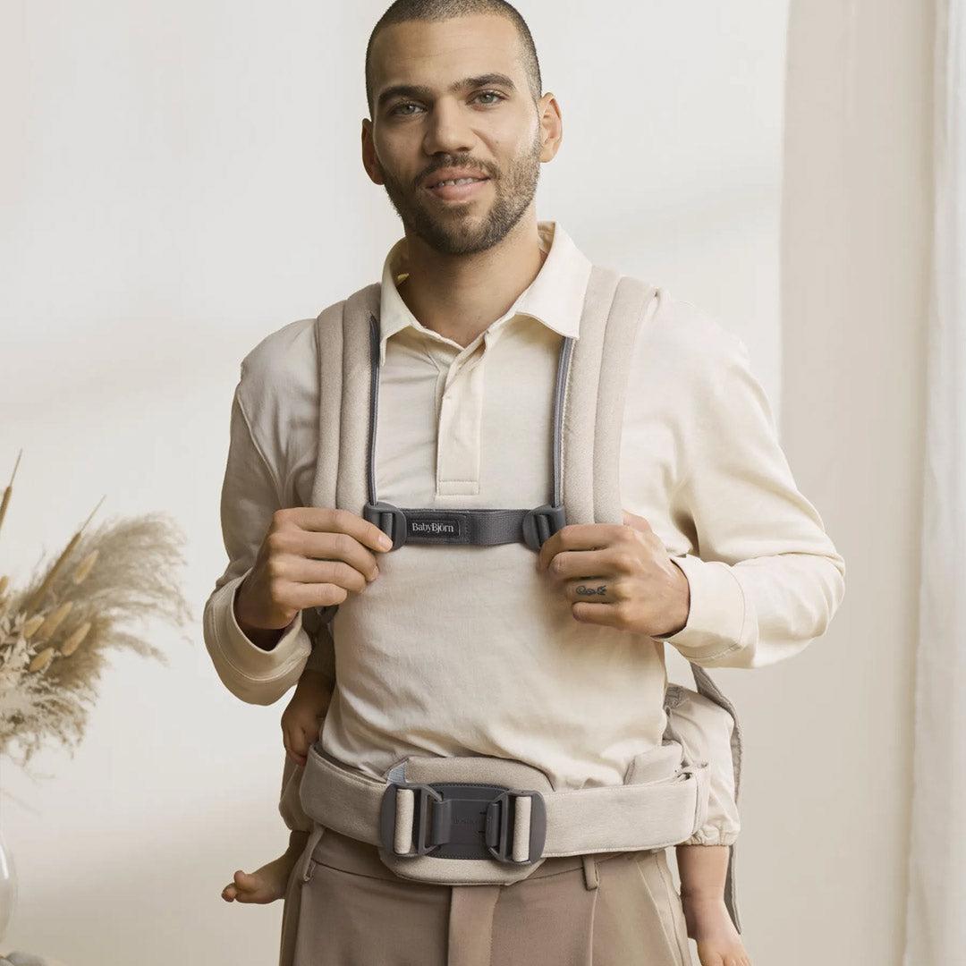 BabyBjorn Harmony Woven Melange - Light Beige