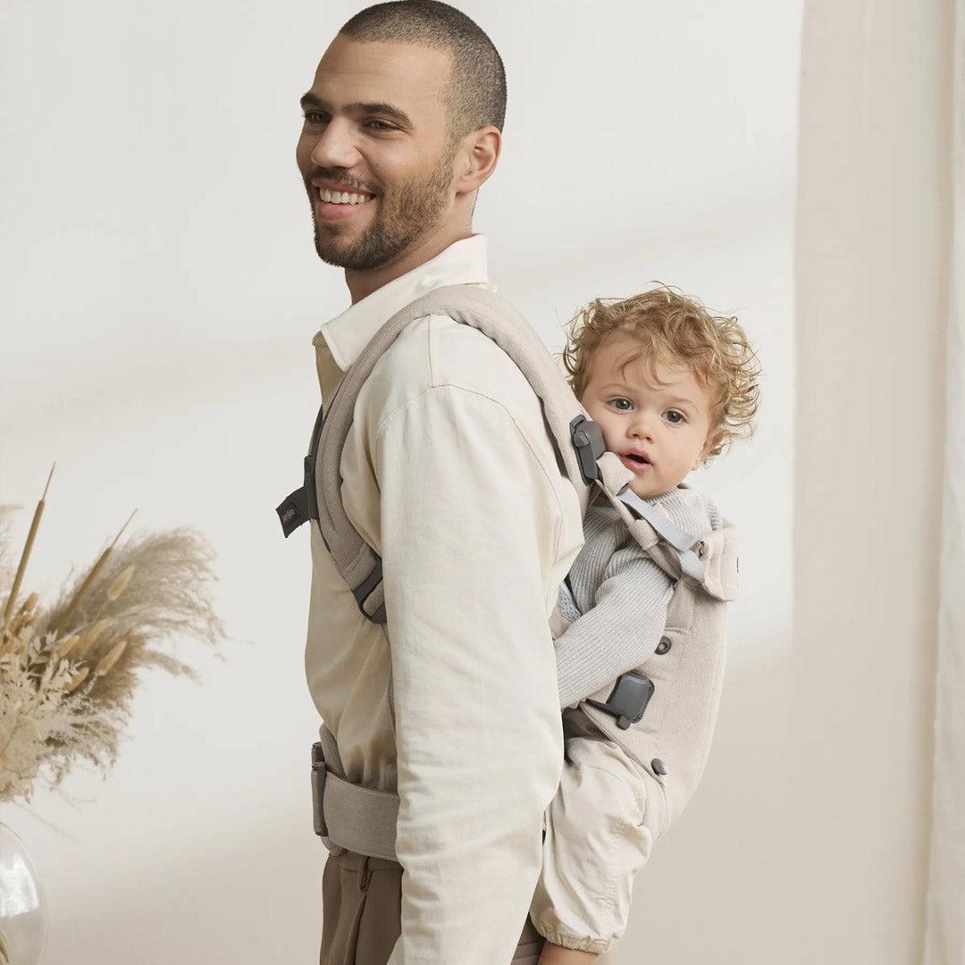BabyBjorn Harmony Woven Melange - Light Beige