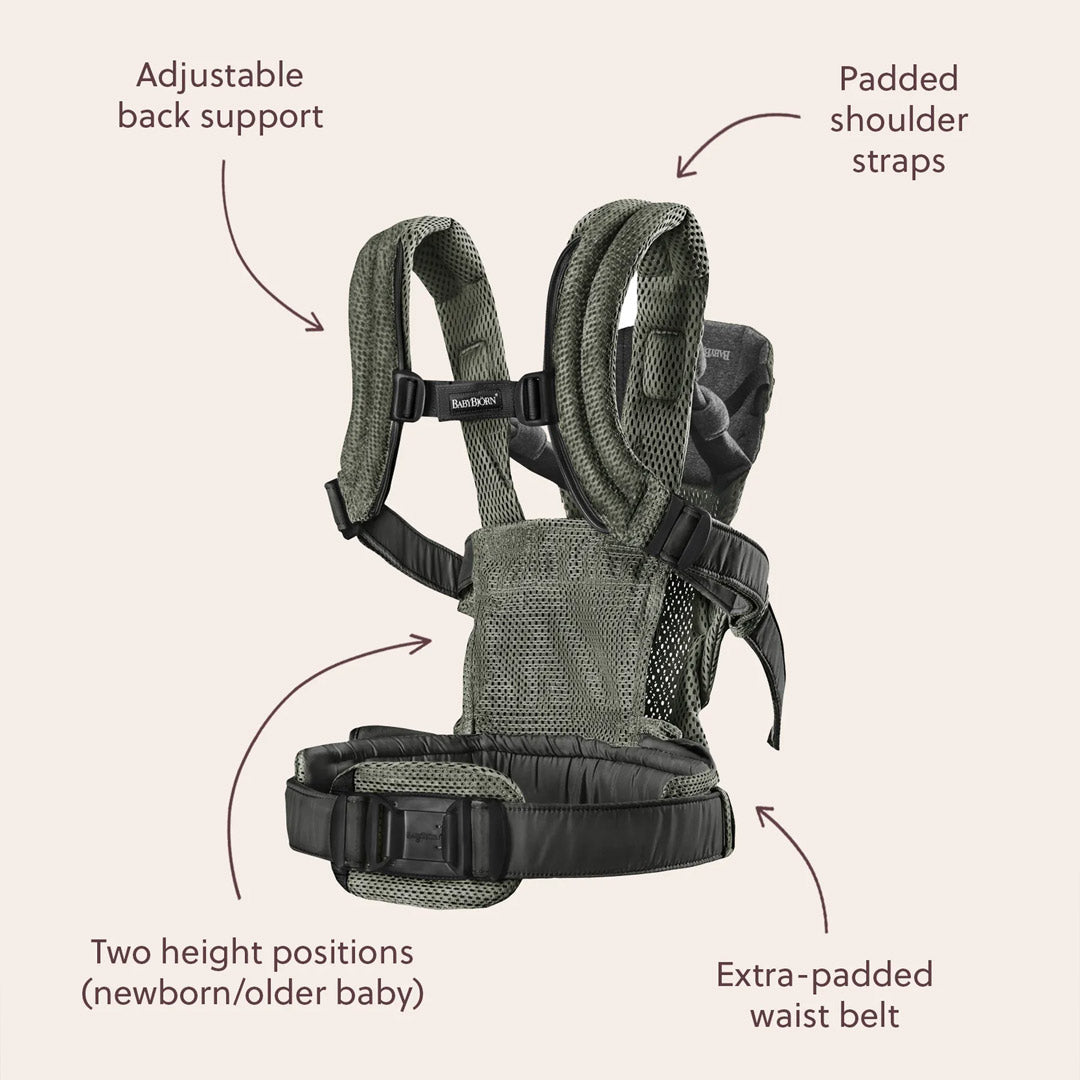BabyBjorn Harmony Woven Melange - Light Beige