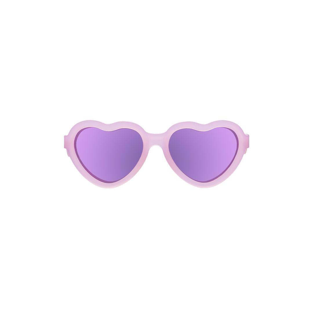 Babiators Polarised Heart Sunglasses - Frosted Pink