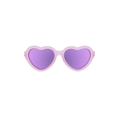 Babiators Polarised Heart Sunglasses - Frosted Pink