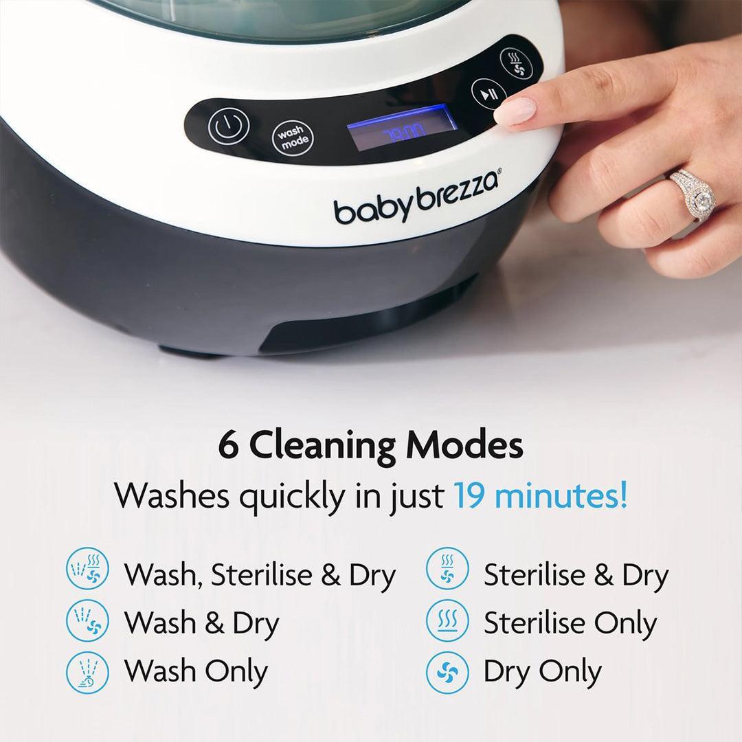 Baby Brezza Bottle Washer Pro - Black & White