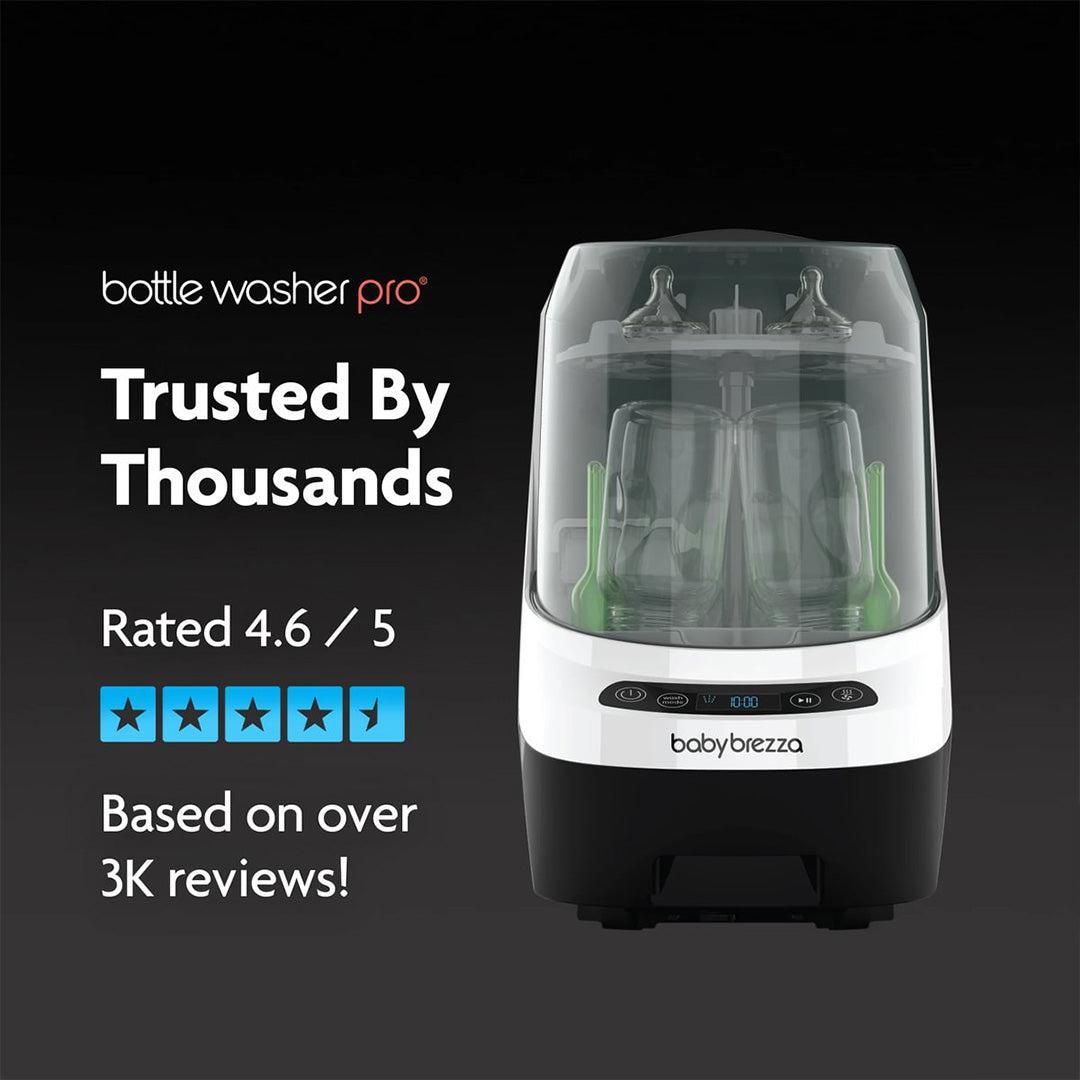 Baby Brezza Bottle Washer Pro - Black & White