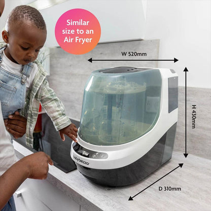 Baby Brezza Bottle Washer Pro - Black & White