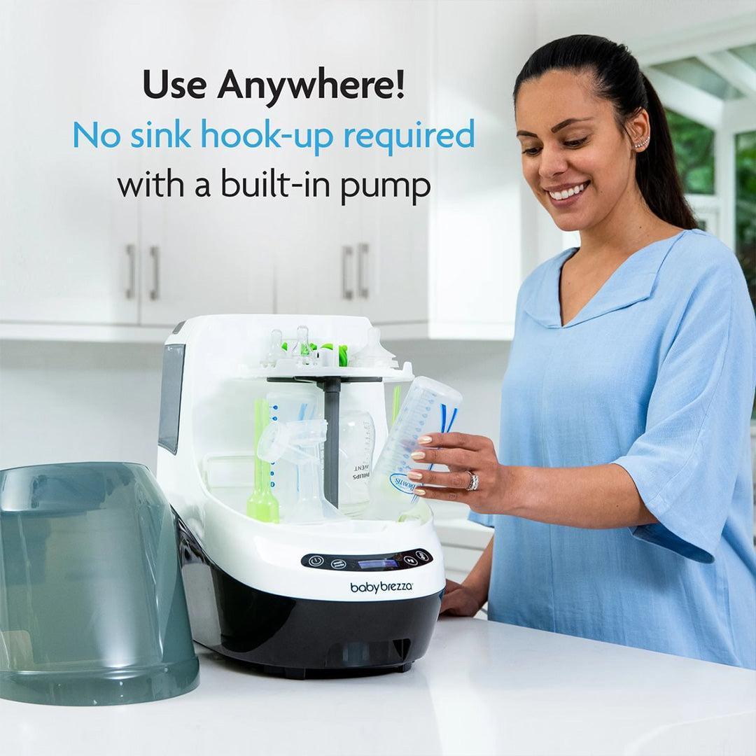 Baby Brezza Bottle Washer Pro - Black & White