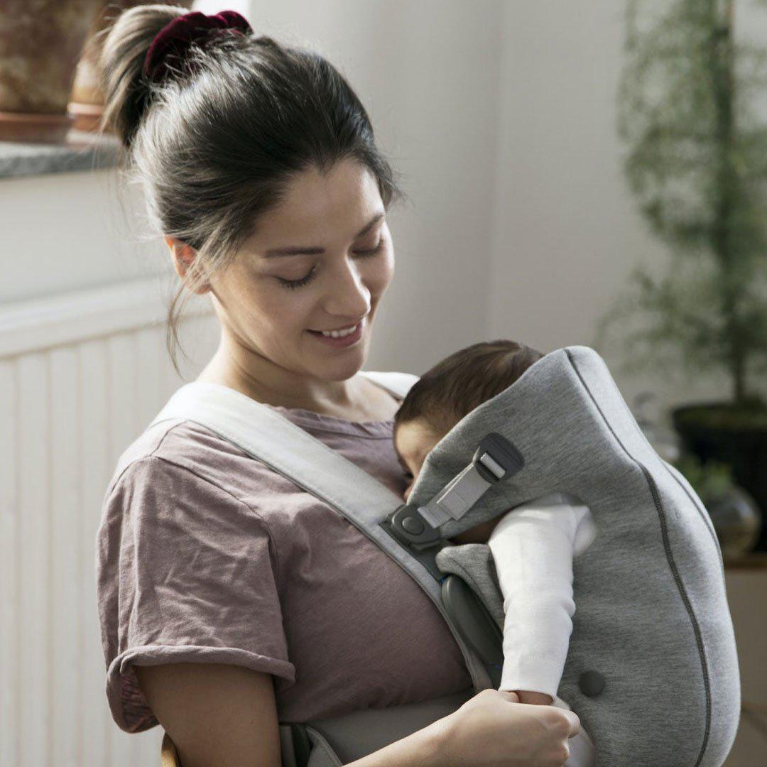 BabyBjörn Baby Carrier Mini - 3D Jersey - Light Grey