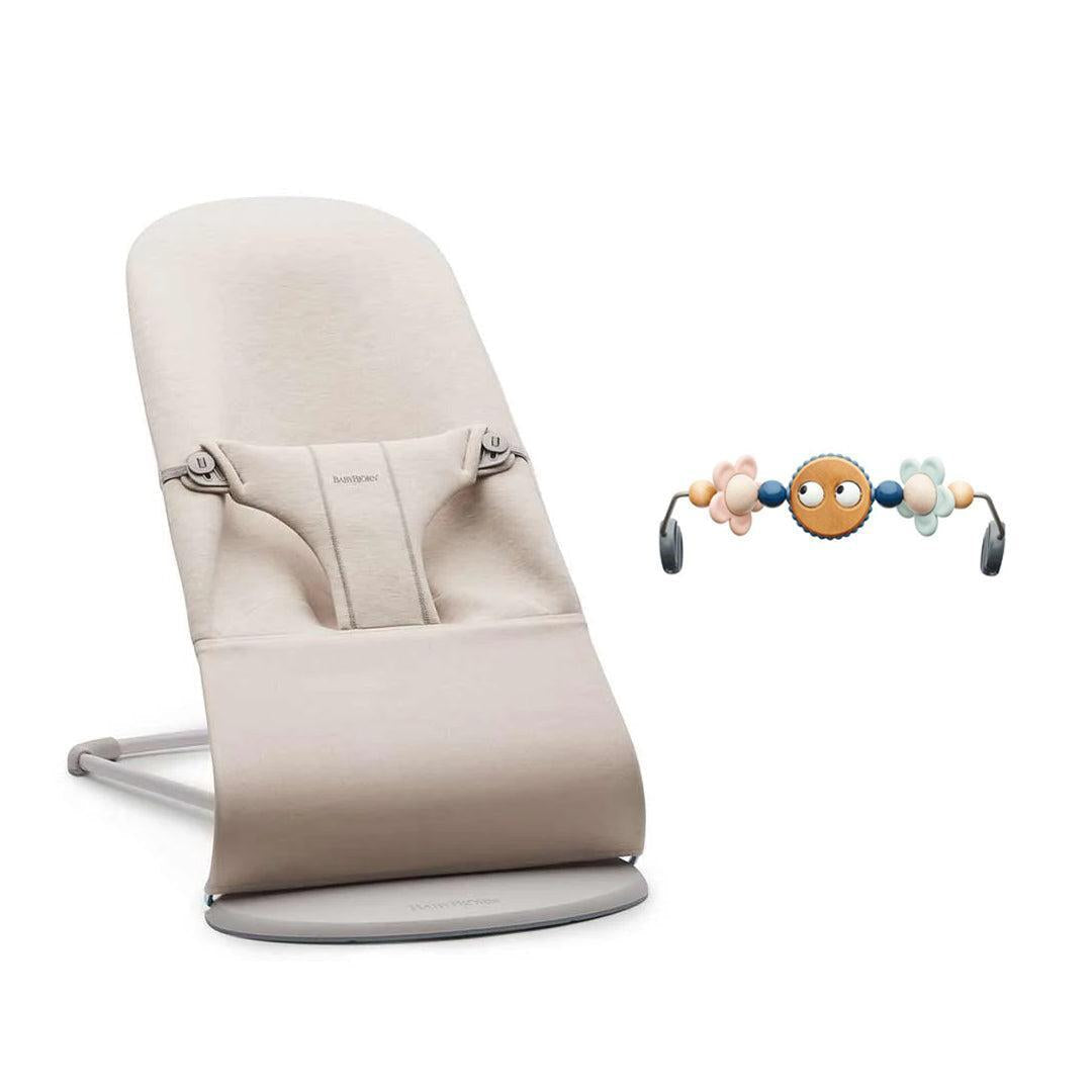 BabyBjorn Bouncer Bliss - 3D Jersey - Light Beige