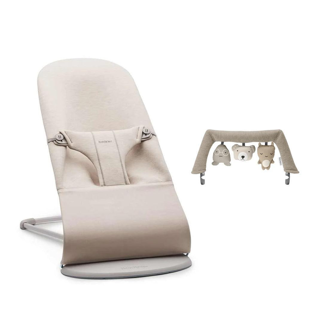 BabyBjorn Bouncer Bliss - 3D Jersey - Light Beige