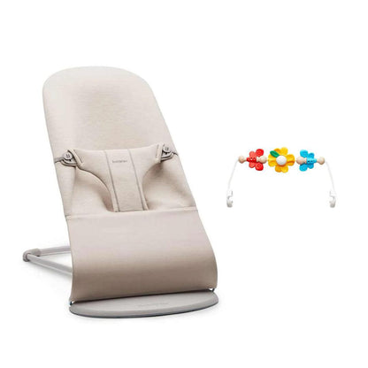 BabyBjorn Bouncer Bliss - 3D Jersey - Light Beige