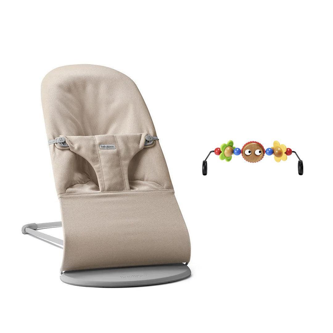 BabyBjorn Bouncer Bliss Woven Melange - Light Beige