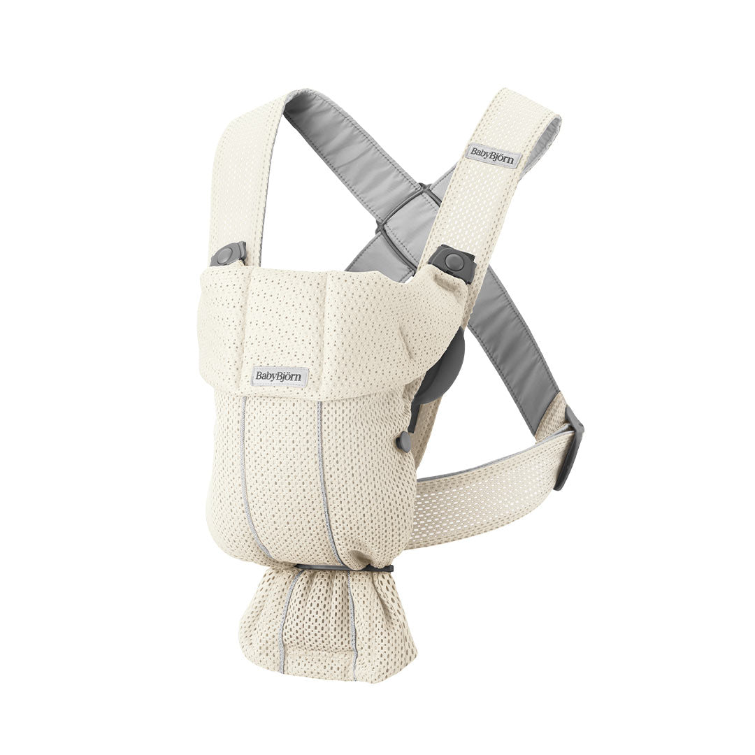 BabyBjörn Baby Carrier Mini - 3D Mesh - Cream