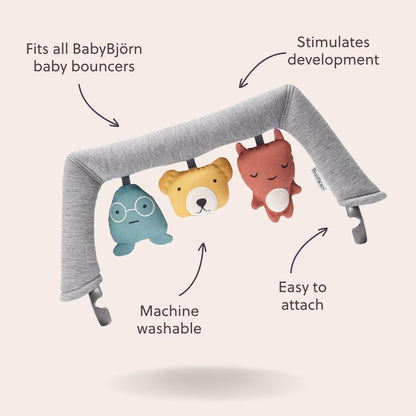 BabyBjörn Toy for Bouncer - Soft Friends