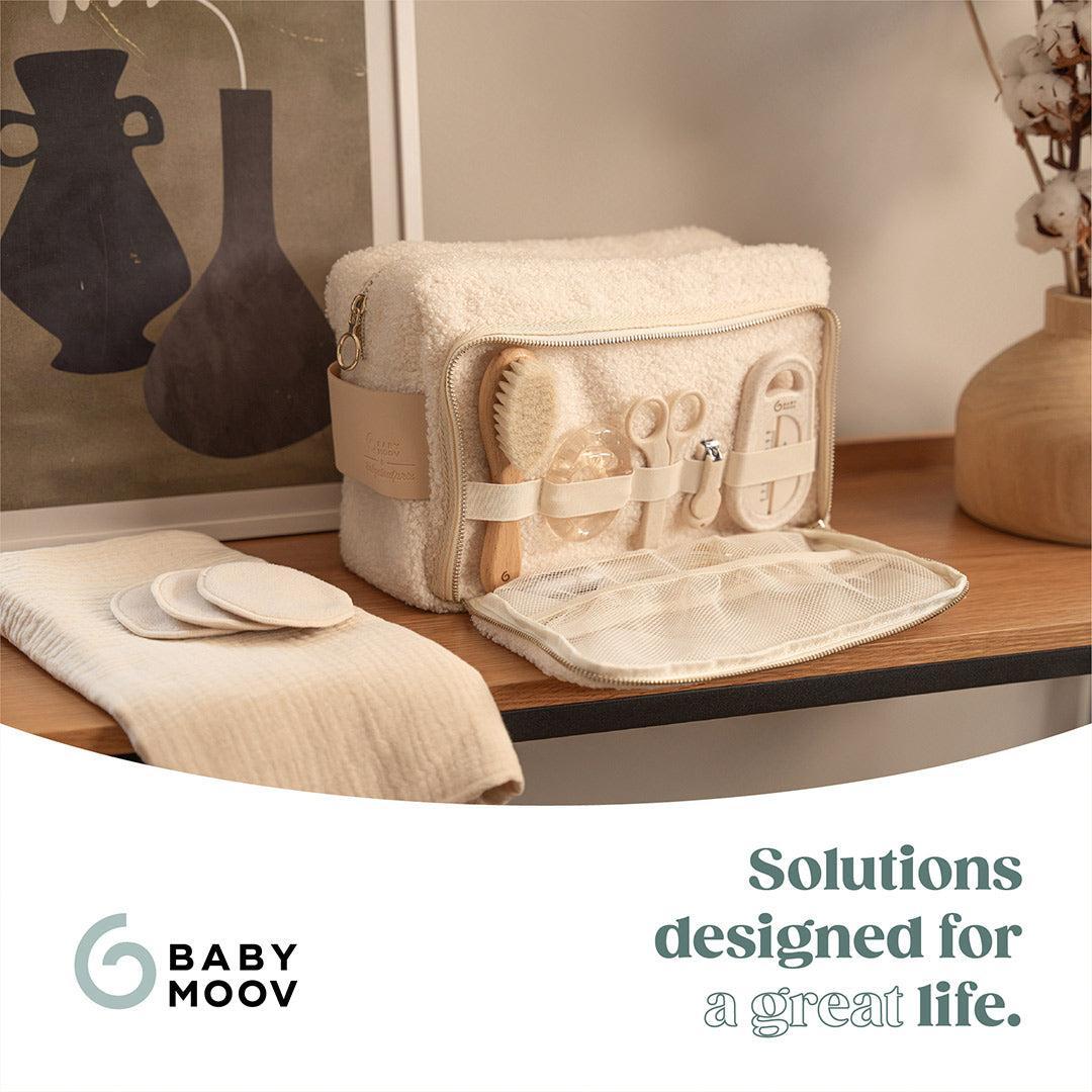 Babymoov Large Baby Toiletry Bag Kit Curl - White