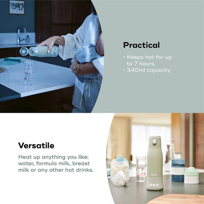 Babymoov Moov + Feed Autonomous Bottle Warmer - Green