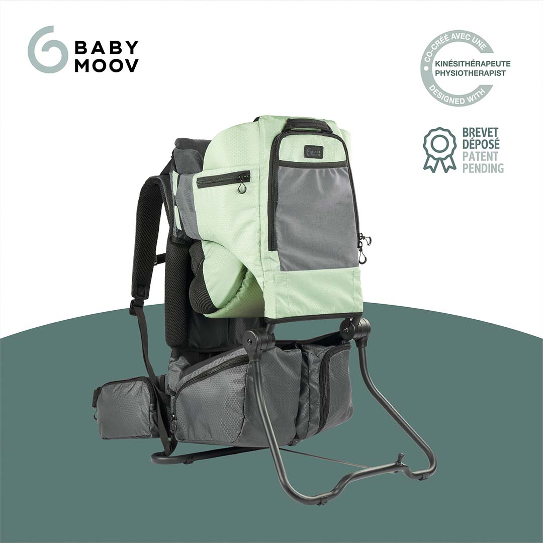Babymoov Moov & Hike Baby Carrier - Sage Green