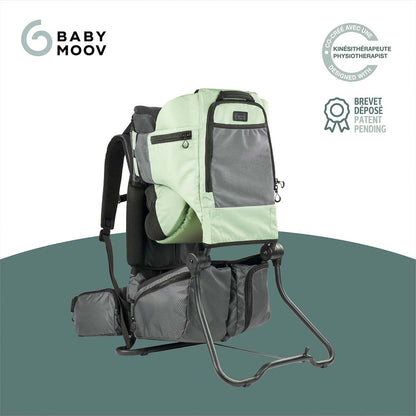 Babymoov Moov & Hike Baby Carrier - Sage Green