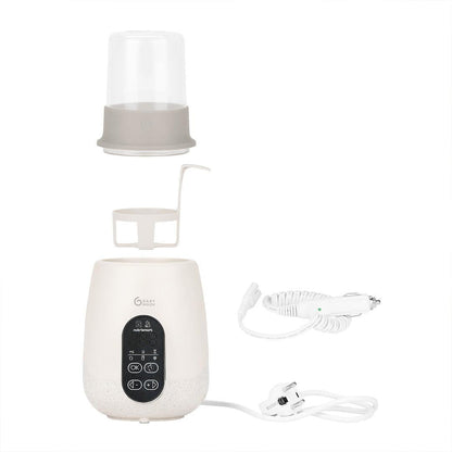 Babymoov NutriSmart+ 4 in 1 Bottle Warmer & Steriliser - with 12v Travel Adaptor - Mineral Beige