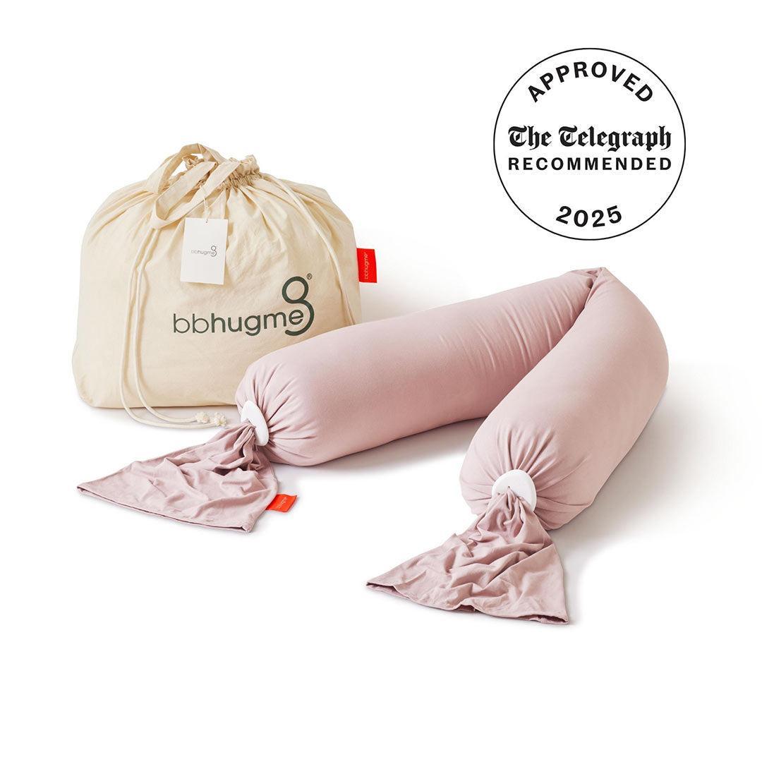 bbhugme Pregnancy Pillow - Dusty Pink