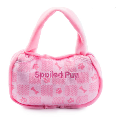 Haute Diggity Dog - Pink Checker Chewy Vuiton Handbag by Haute Diggity Dog