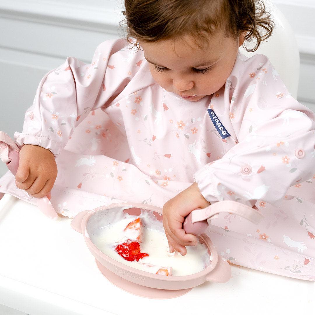 Bibado Handi No Drop Baby Cutlery - Blush