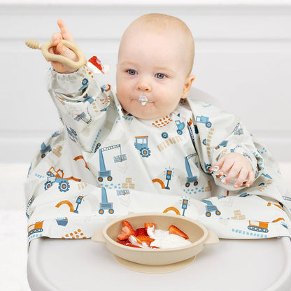 Bibado Long Sleeve Coverall Weaning Bib - Little Loader