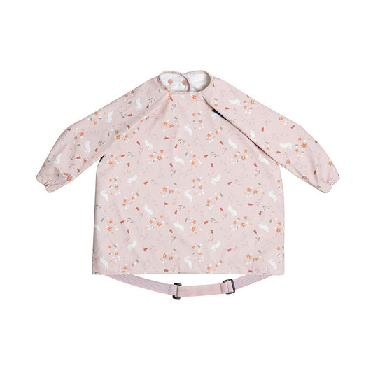 Bibado Long Sleeve Coverall Weaning Bib - Botanical Bunnies
