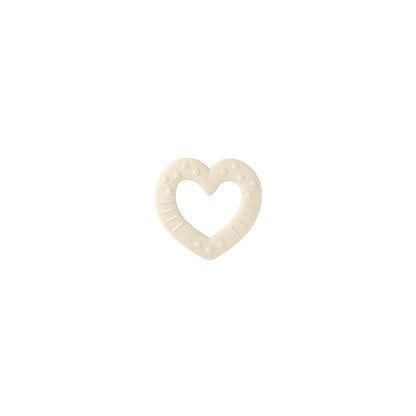 BIBS Baby Bitie - Heart - Ivory