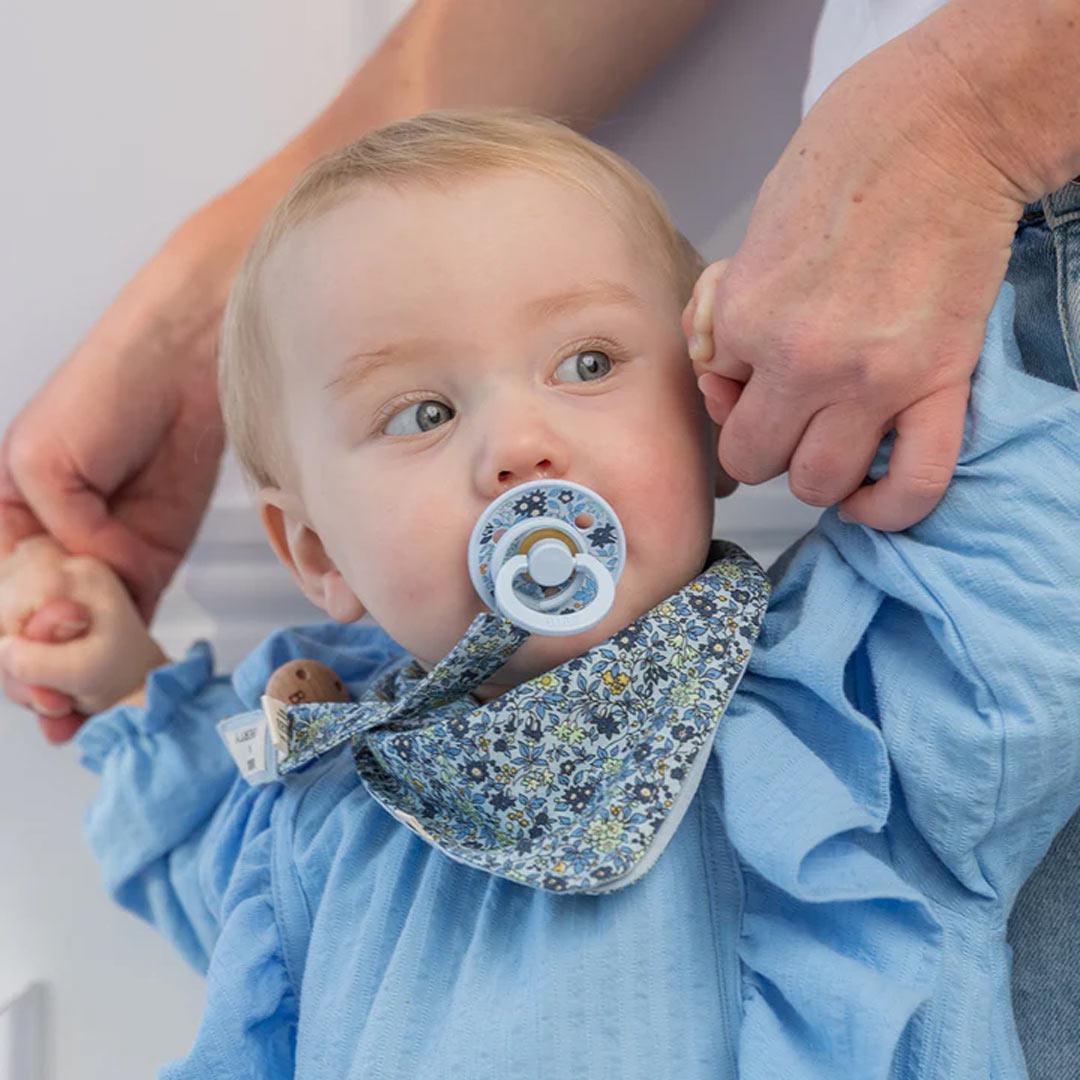 BIBS X LIBERTY Colour Latex Pacifier - 2 Pack - Blush Mix - Eloise