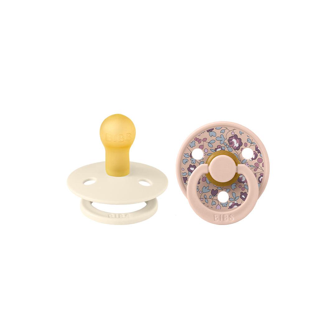 BIBS X LIBERTY Colour Latex Pacifier - 2 Pack - Blush Mix - Eloise