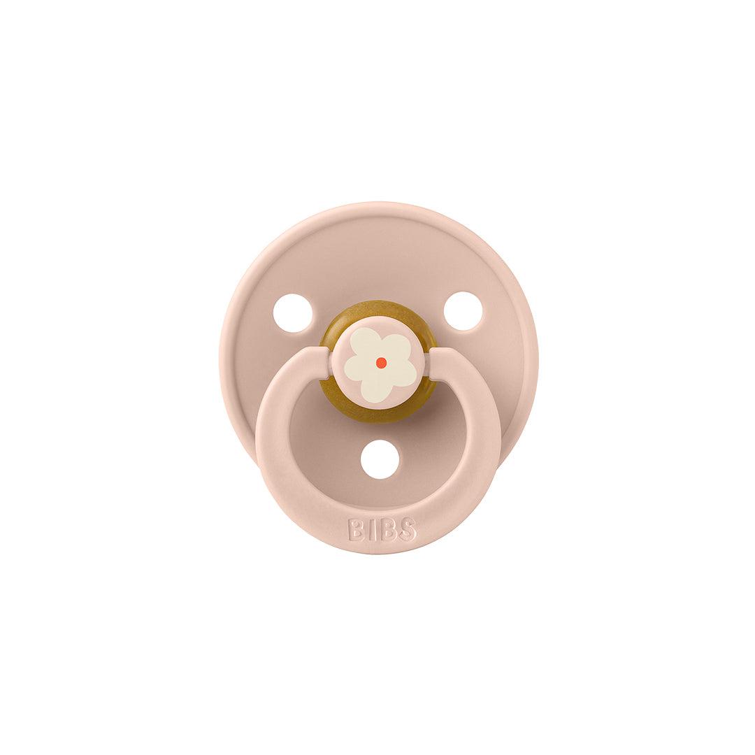 BIBS Studio Latex Pacifier - 2 Pack  - Blush Mix - Jasmine