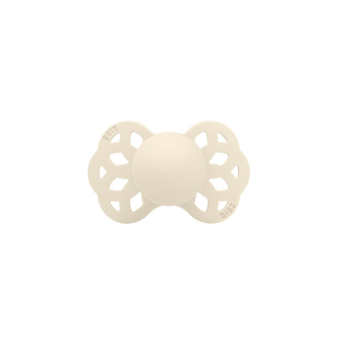 BIBS Infinity Symmetric Pacifier - Ivory - Silicone