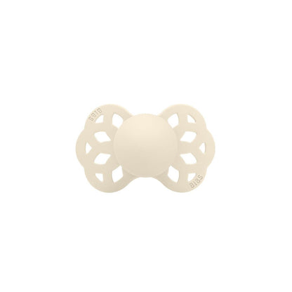 BIBS Infinity Symmetric Pacifier - Ivory - Silicone