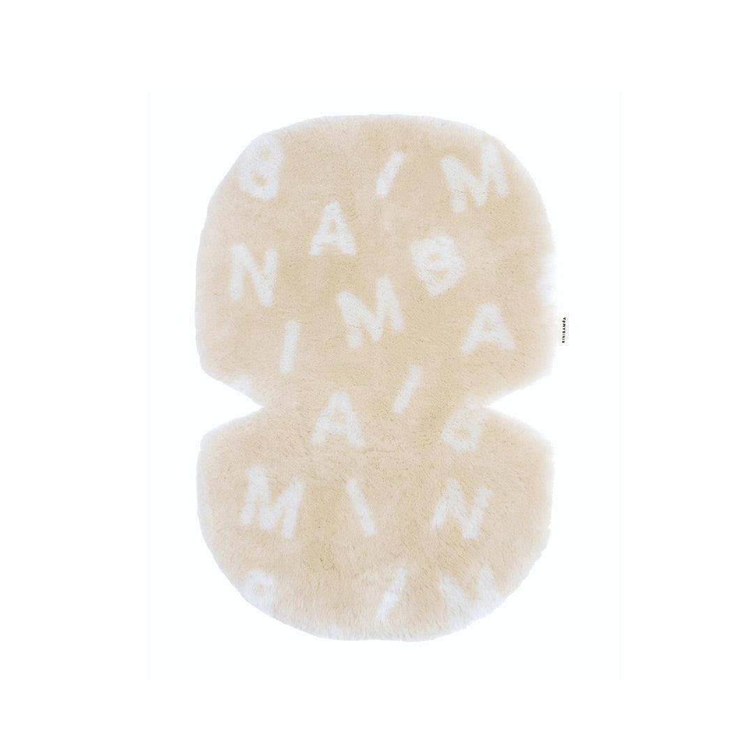 Binibamba Merino Sheepskin Snuggler - Alphabet