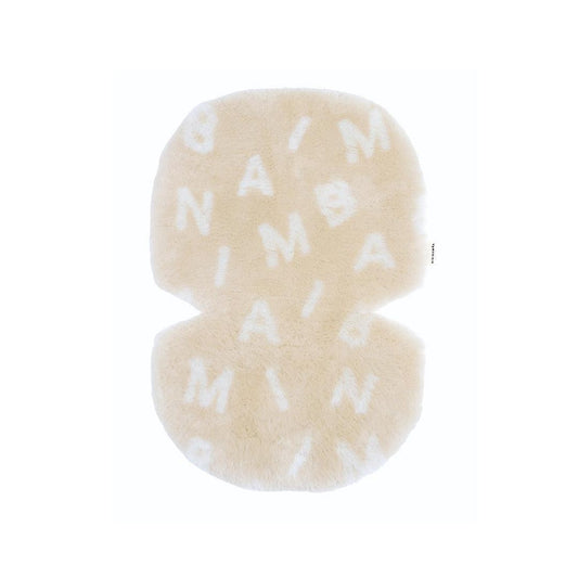 Binibamba Merino Sheepskin Snuggler - Alphabet